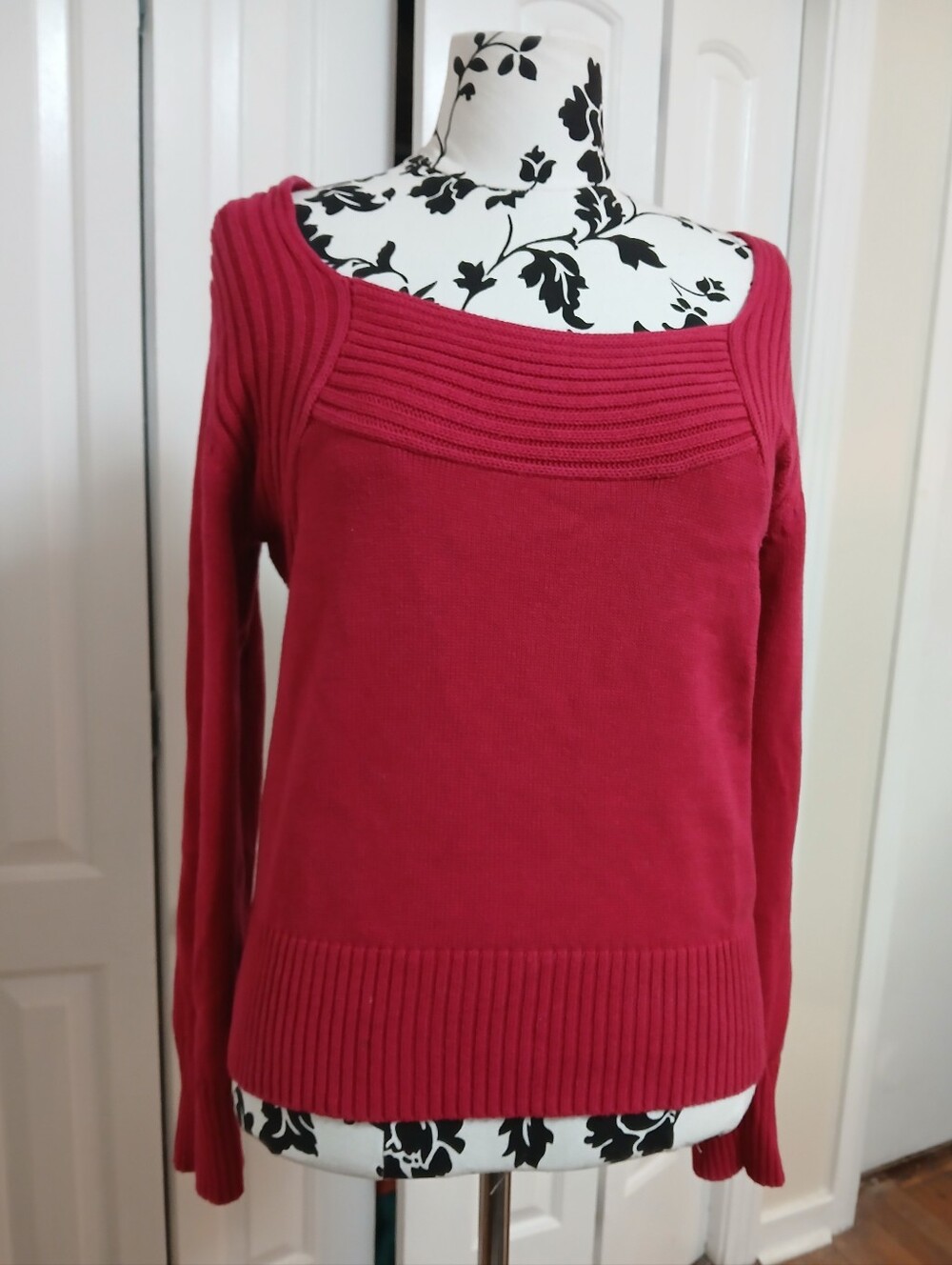 Chadwicks Cotton Square Neck Sweater